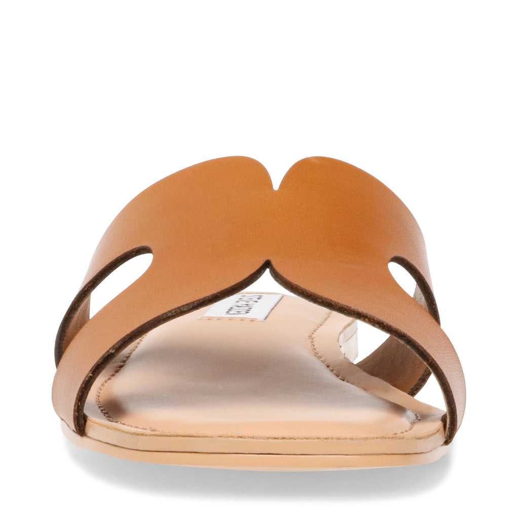 Zarnia Sandal COGNAC LEATHER – Steve Madden Europe