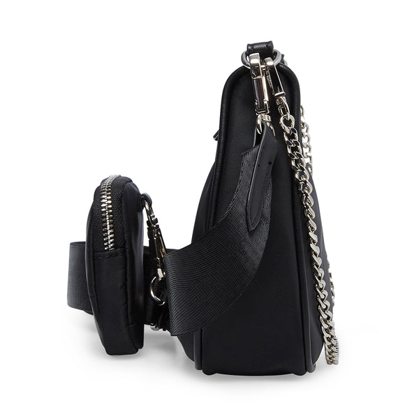Steve Madden BVital crossbody bag with chain strap in black